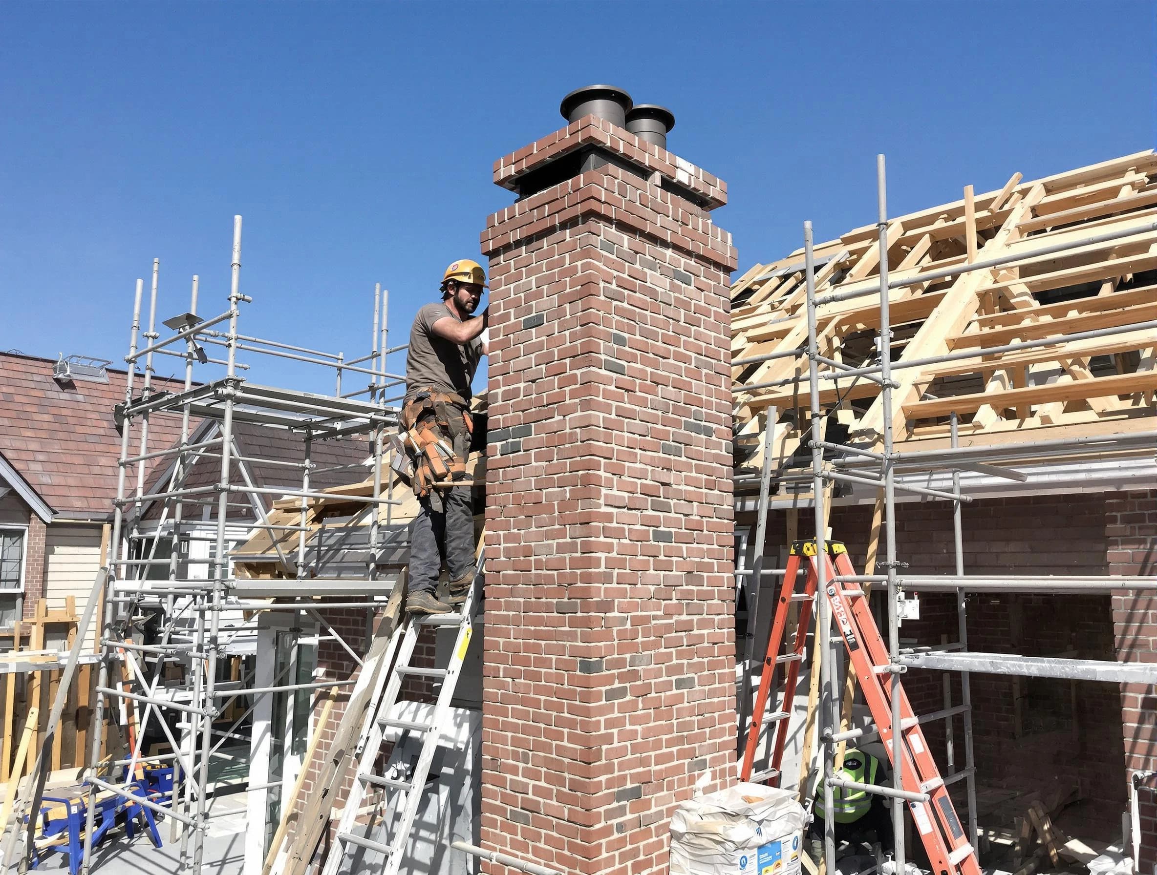 New chimney installation completed by Attleboro Chimney Sweep in Attleboro, MA
