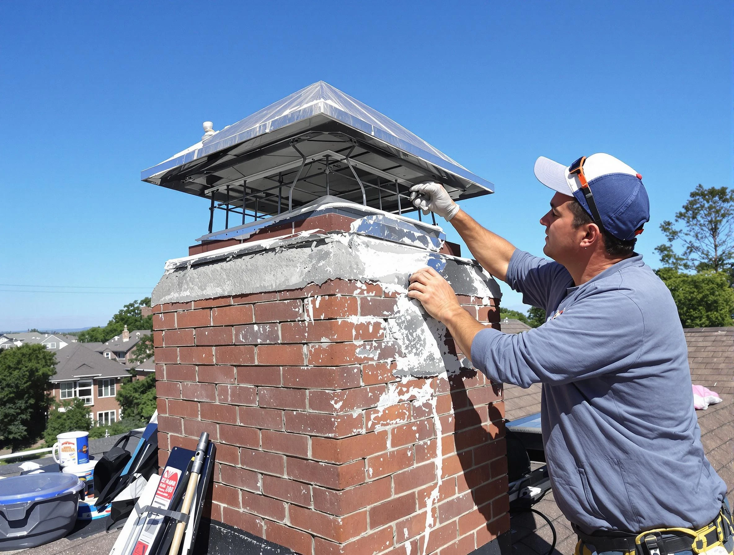 Chimney Crown Services in Attleboro